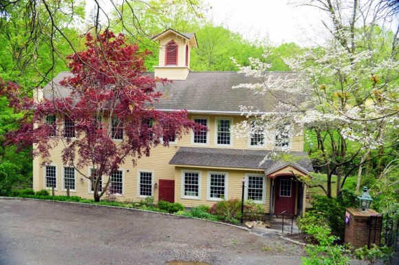 The Chester Museum at The Mill has been owned by the Chester Historical Society since 2000. It was first opened as a museum in 2010. Located on a waterfall on the Pattaconk Brook near the center of town, the mill site was once used to produce anchors, wagon springs, and augers (photo by Skip Hubbard).