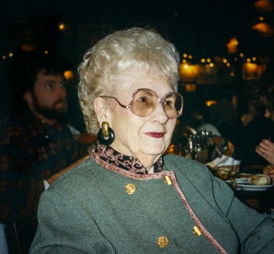 Beulah May Sullivan. Died August 14, 2014, age 99 years.