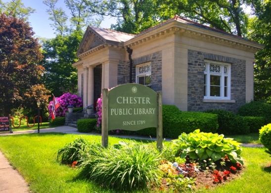A reception for outgoing Library Director Linda Fox and incoming Director Stephanie Romano will be held at Chester Library on July 7. (Skip Hubbard photo)