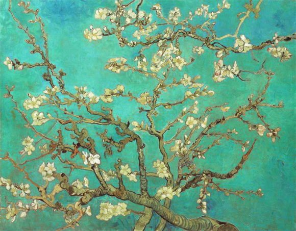 'Almond Blossoms' by Vincent Van Gogh.